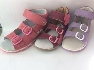 Detské dievčenské zdravotné sandále 27