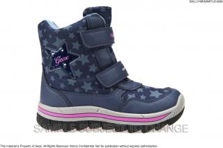 Detské zimné nepremokavé topánky Geox J740FA ONFFU C4268 26
