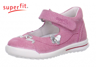 Dievčenská celokožená vychádzková obuv Superfit 0 00373 67 19