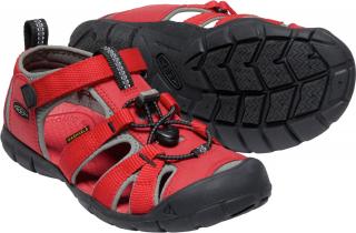 Sandále KEEN Seacamp red/gargoyle 32/33