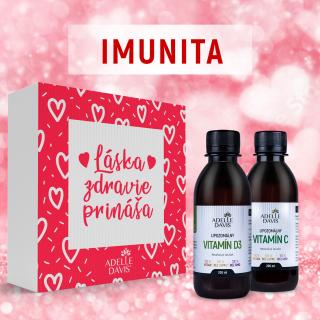 Adelle Davis Láska Zdravie Prináša - balíček IMUNITA (Lipozomálny vitamín D3, 200ml; Lipozomálny vitamín C, 200ml)