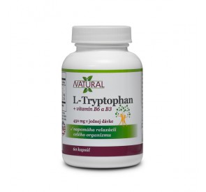 L-Tryptophan 225 mg, 60 kapsúl