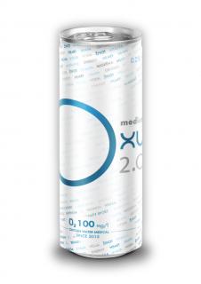 Oxywater 2.0 medical, neperlivá kyslíková voda 250ml