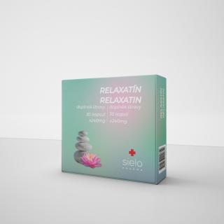 Relaxatin (Ashvaganda 100mg, Levanduľa 50mg, Melisa lekárska 50mg, Valeriana lekárska 40mg), 30 kapsúl