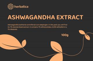 Ashwagandha prášok - 100 g - Herbatica