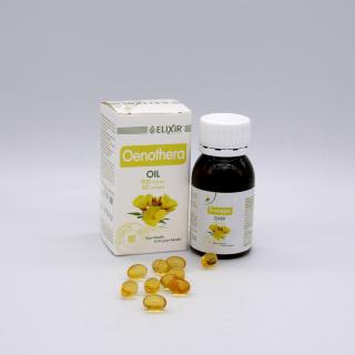 Pupalkový olej - Eliksír - 60 kapsúl - (1/300 mg)