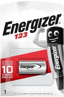 Energizer Lithium Photo EL123AP/CR123A 1ks 7638900052008