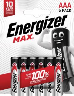 Energizer Max AAA 6ks E303341100