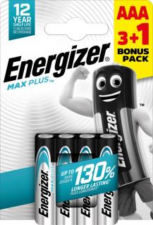 Energizer Max Plus AAA 4ks E303321000