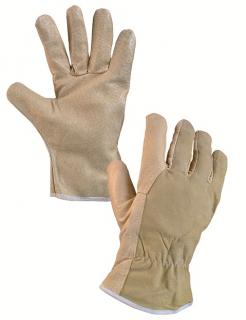 ASTAR celokožené rukavice bravčová koža 10