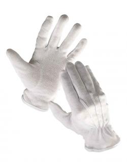BUSTARD rukavice PVC terčíky 12