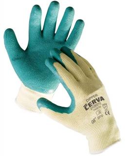 DIPPER povrstvené rukavice v latexe 7 ,8