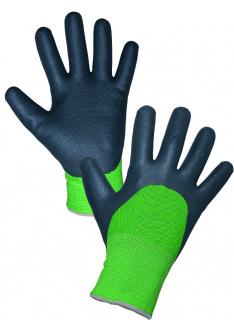 DOUBLE ROXY WINTER zimné povrstvené rukavice nitrilom