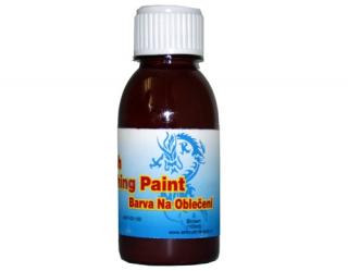 Airbrush farba na oblečenie Fengda brown 100 ml