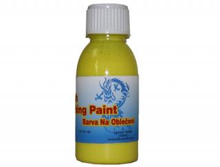 Airbrush farba na oblečenie Fengda lemon yellow 100 ml