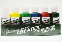 Createx Opaque starter set 6x60ml