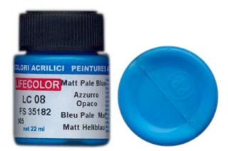 Farba LifeColor LC08 basic matt pale blue