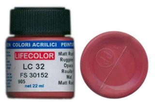 Farba LifeColor LC32 basic matt rust 1
