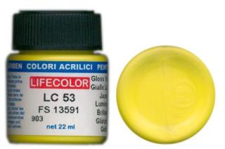 Farba LifeColor LC53 basic gloss yellow