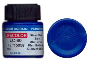 Farba LifeColor LC60 basic gloss dark blue