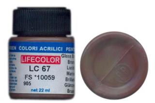 Farba LifeColor LC67 basic gloss brown