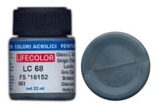 Farba LifeColor LC68 basic gloss light grey