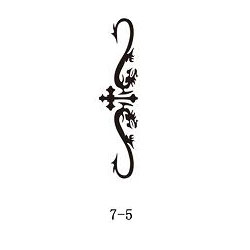 Šablóna pre trblietavé tetovanie Fengda 07-05