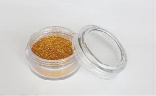 Trblietavý prášok Fengda Glitter 1 / 128 golden 10 ml