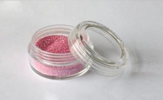 Trblietavý prášok Fengda Glitter Baby pink 10 ml