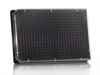 384 Well Optically Clear Tissue Culture Plate Prevedenie: sterile, TC treated; 24 plates with lids