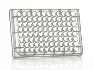 96 Round Well Storage Microplate Prevedenie: 300µl wells, U shaped bases