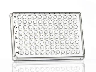 96 Well Skirted PCR Plate Farba: clear