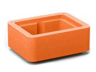 CoolBox™ XT chladiaca stanica - predlžovací golier Farba: Oranžová
