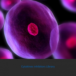 Cytokines inhibitors library