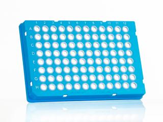 FrameStar® 96 Well Skirted PCR Plate Farba: white wells, clear frame