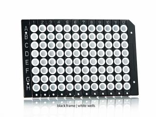 FrameStar® Break-A-Way PCR nízkoprofilová platňa Farba: white wells, black frame