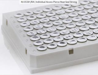 Individual Access Pierce Heat Seal Strong Veľkosť: roll (420m x 100mm, approx. 3,200 sealed PCR plates); 1 roll