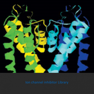 Ion channel inhibitor library
