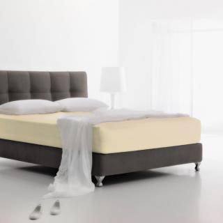 Saténové prestieradlo CHAMPAGNE, Vyberte rozmer 180 x 200 cm