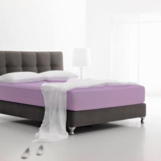 Saténové prestieradlo LILAC, Vyberte rozmer 90 x 200 cm