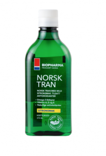 Rybí olej Norsk TRAN 375ml