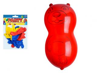 Balónik M balenie 12ks nafukovací štandard medveď