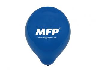 Balónik MFP reklamný 23cm modrý standard