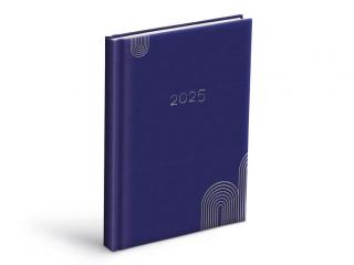 Diár 2025 D801 PU blue denný