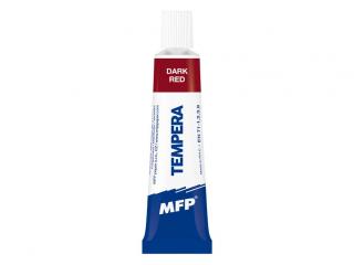 Farba temperová 12ml červená tmavá