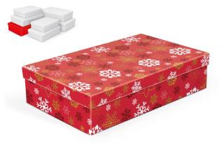 Krabička darčeková vianočná A-V006-F 34x22x8cm