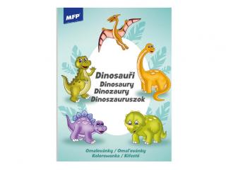 Omaľovánky MFP A4 Dinosaury 2 210x276mm/32