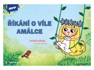 Omaľovánky MFP A4 Víla Amálka