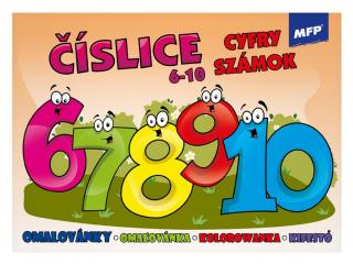 Omaľovánky MFP Číslice 6- 10