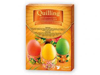 Sada 7703 na dekorovanie vajíčok - quilling